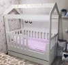 Детская кровать домик с ящиком