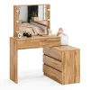 Стол косметический с подсветкой 110 дуб вотан