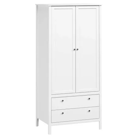 Шкаф Ева (Хельга) SZF2D2S/90 белый