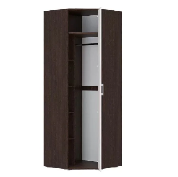 Шкаф угловой Белла венге/ясень белый Шкаф угловой Белла венге/ясень белый