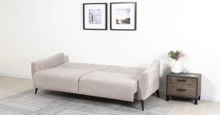 Диван-кровать Наоми ТД 480 серо-бежевый