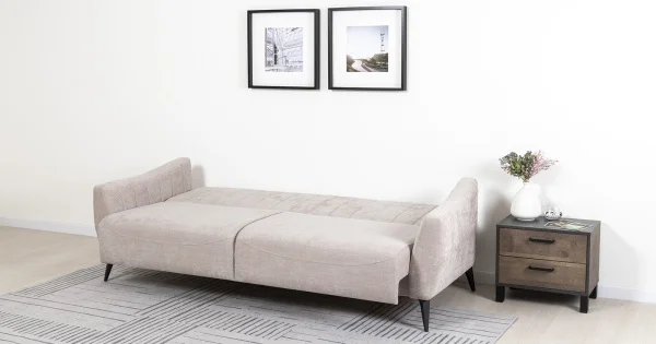 Диван-кровать Наоми ТД 480 серо-бежевый