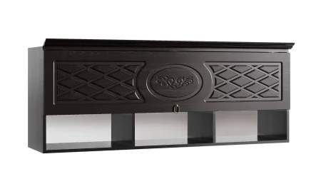 Полка Престиж венге шоколад Полка Престиж венге шоколад