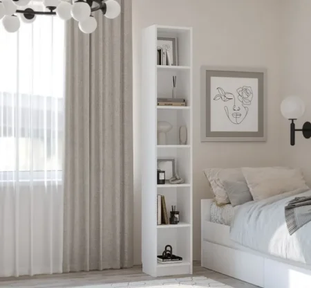 Стеллаж Сириус 39х190 белый