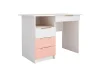 Стол письменный Лавис СТД 1070.1 белый/персик софт