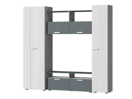 Гостиная Эмми анкор светлый/графит