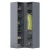 Угловой шкаф МШУ 960.1 графит