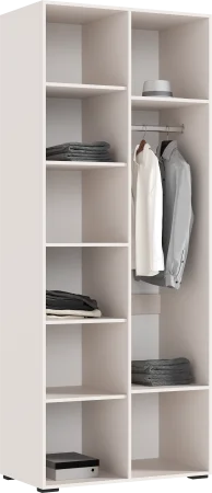 Шкаф 2-х створчатый Флэш 900 кашемир