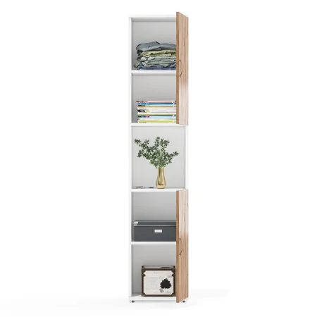 Пенал Лидер-8  белый шагрень/крафт золото