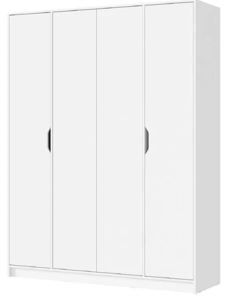 Шкаф 4-х створчатый Руна ШК 04 белый