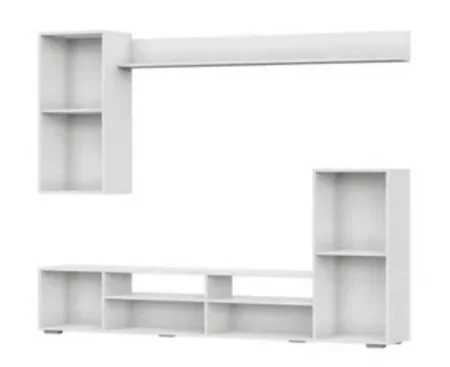 Гостиная МГС-4 белый глянец