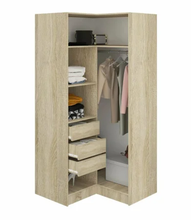 Шкаф для одежды угловой Лотос 8.18 дуб сонома
