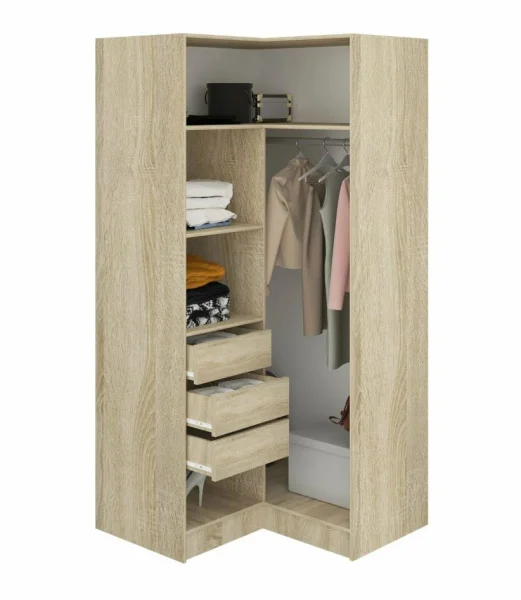Шкаф для одежды угловой Лотос 8.18 дуб сонома