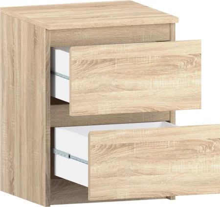 Комод Б 1.021 дуб сонома (серия без ручек)