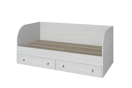 Кровать Алисия с ящиками 0,9 анкор светлый
