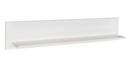 Полка Бэль 10.107 дуб крафт золотой/белый премиум