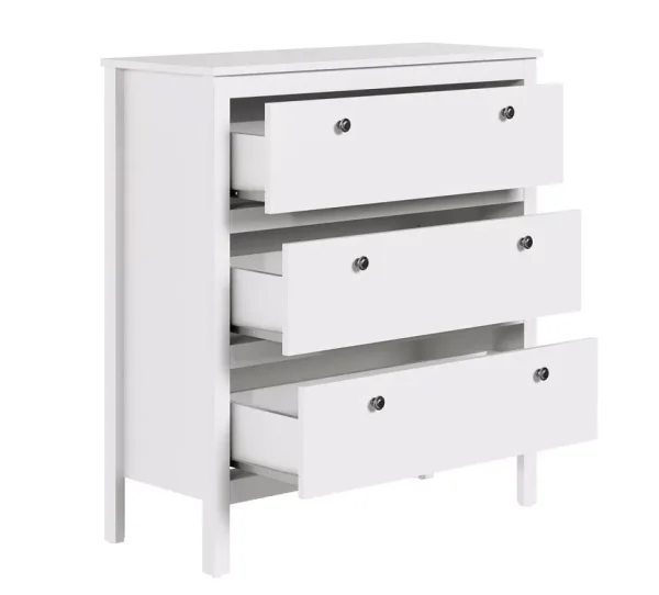 Комод Ева (Хельга) KOM3S белый Комод Ева (Хельга) KOM3S белый