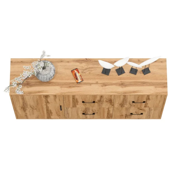 Комод 125-1504 дуб вотан Комод 125-1504 дуб вотан