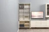 Шкаф-витрина Марион 16.397.02 слоновая кость