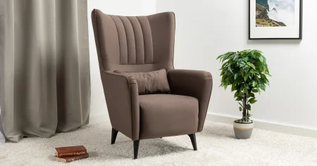 Кресло для отдыха Феличе ТК 528 Велутто 36 шоколадный