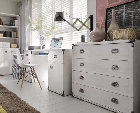 Стол письменный Индиана JBIU2D2S сосна каньон