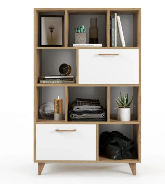 Комод Эго К-1 (НГ) дуб крафт золотой/белый глянец Комод Эго К-1 (НГ) дуб крафт золотой/белый глянец