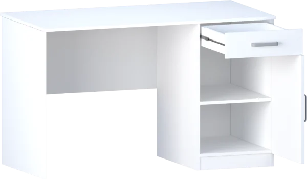 Стол компьютерный 10.01 белый