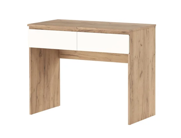 Стол косметический Гретта дуб крафт золотой/белый Стол косметический Гретта дуб крафт золотой/белый