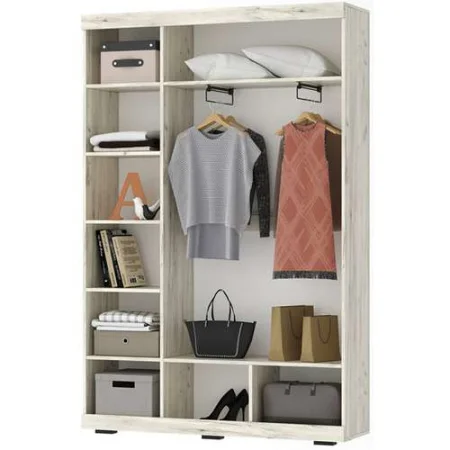 Модульная прихожая Соната дуб крафт белый/антрацит