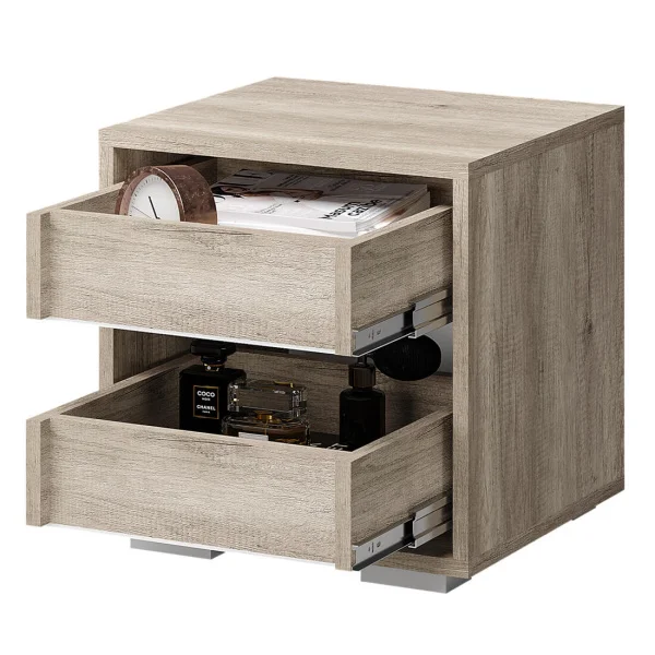 Прикроватная тумба Наоми ТБ-15 дуб каньон/графит Прикроватная тумба Наоми ТБ-15 дуб каньон/графит