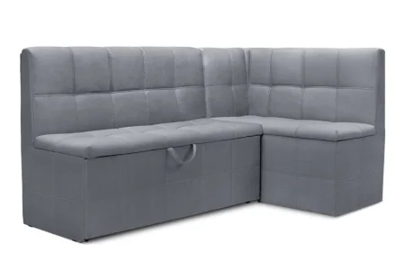 Кухонный угловой диван со спальным местом Домино Velutto 32 Микровелюр