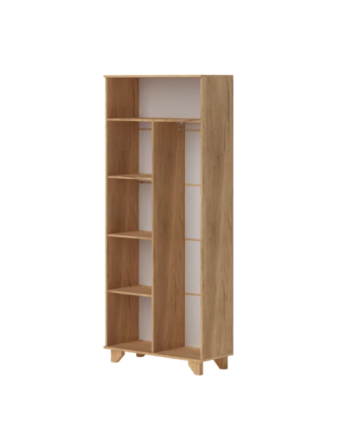 Шкаф Ньерд 900 дуб вотан/белый софт