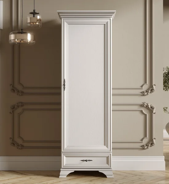 Шкаф Кентаки REG1D1S белый