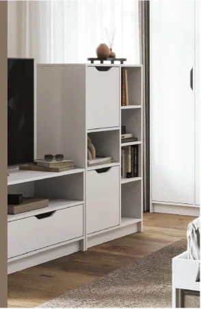 Стеллаж Руна СТЛ 02 белый