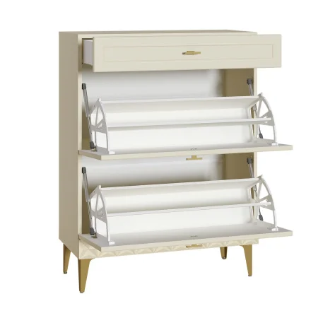 Тумба для обуви Марион 16.134 слоновая кость