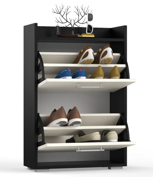 Обувница СВК венге/дуб лоредо Обувница СВК венге/дуб лоредо