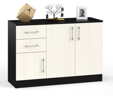 Комод СВК №3 венге/дуб лоредо Комод СВК №3 венге/дуб лоредо