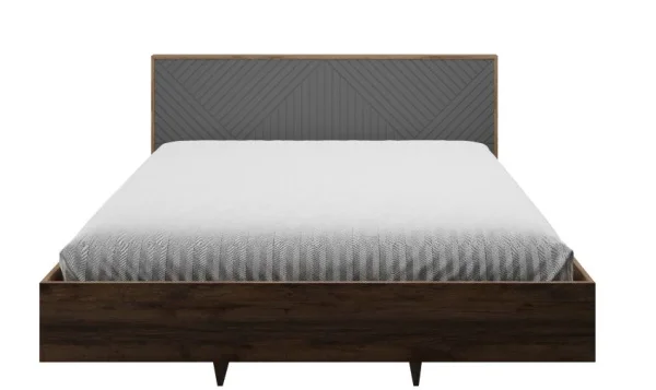 Кровать парящая Копенгаген 160 дуб самдал/серый графит Кровать парящая Копенгаген 160 дуб самдал/серый графит