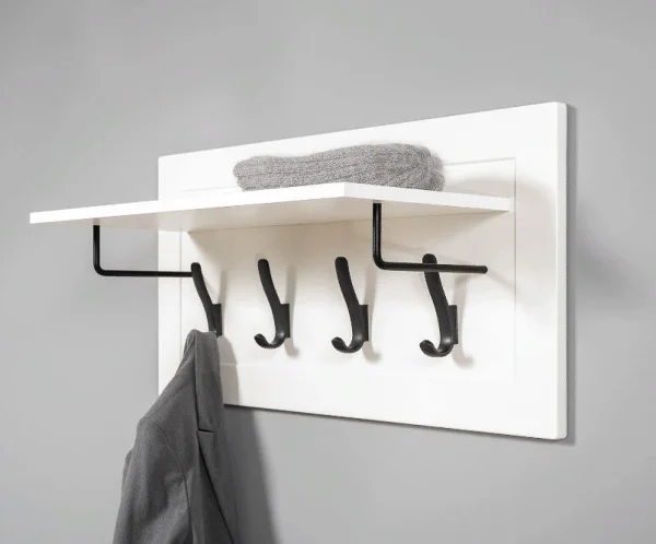 Вешалка Остин 15.12 белый шагрень