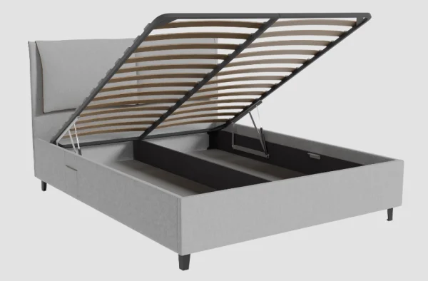 Кровать Венеция 1,8 с подъемным механизмом, серый