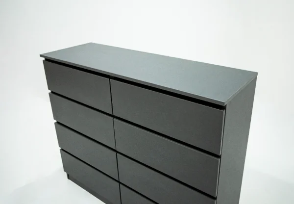 Комод Охта Лайт 1200.8 графит Комод Охта Лайт 1200.8 графит