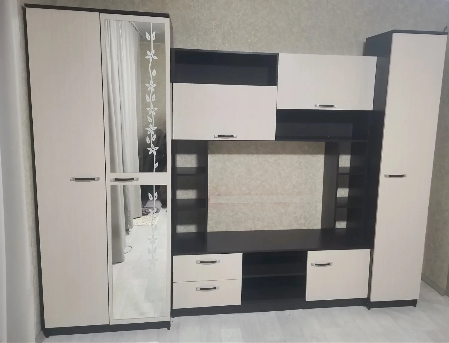 Гостиная Марта-11 ясень шимо темный/ясень шимо светлый