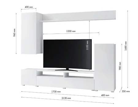 Гостиная Лира белый