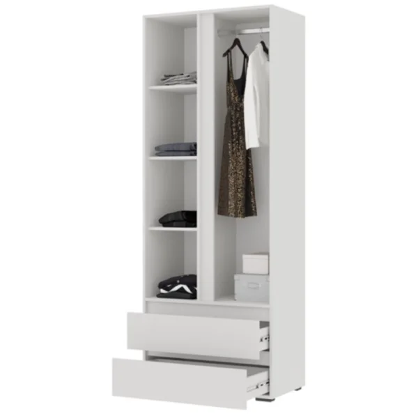 Шкаф 2-х створчатый Хелен ШК-01 белый