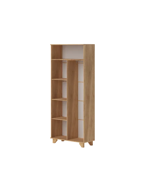 Шкаф Ньерд 900 дуб вотан/черника