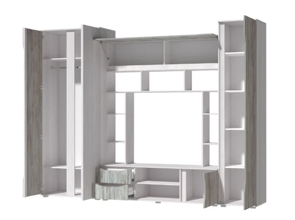 Гостиная Аванта анкор светлый/артвуд темный