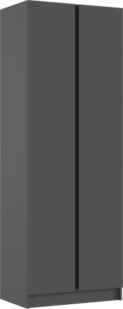 Шкаф 2-х створчатый Келвин 800 графит