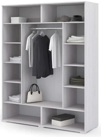 Шкаф Сальма ШК 024 анкор/белый глянец