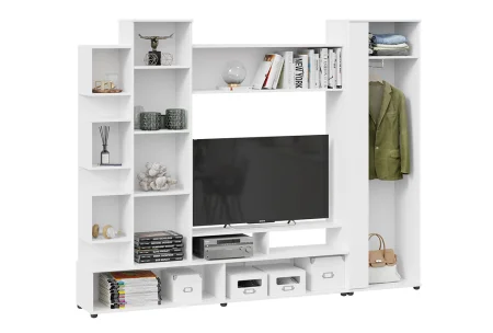 Стенка Дакота белый ясень