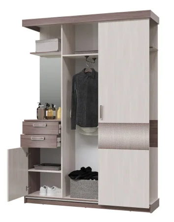 Прихожая 2-3427 Лорейн бодега тёмный/бодега светлый